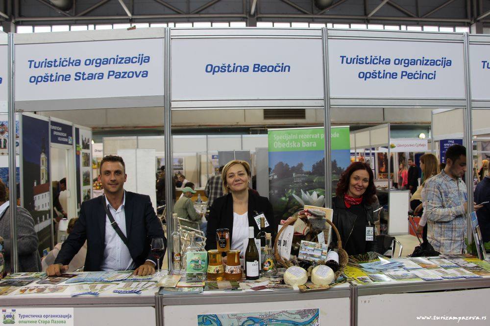 Turistička organizacija opštine Stara Pazova predstavila se na 50. Međunarodnom sajmu turizma u Novom Sadu od 5 – 7. oktobra